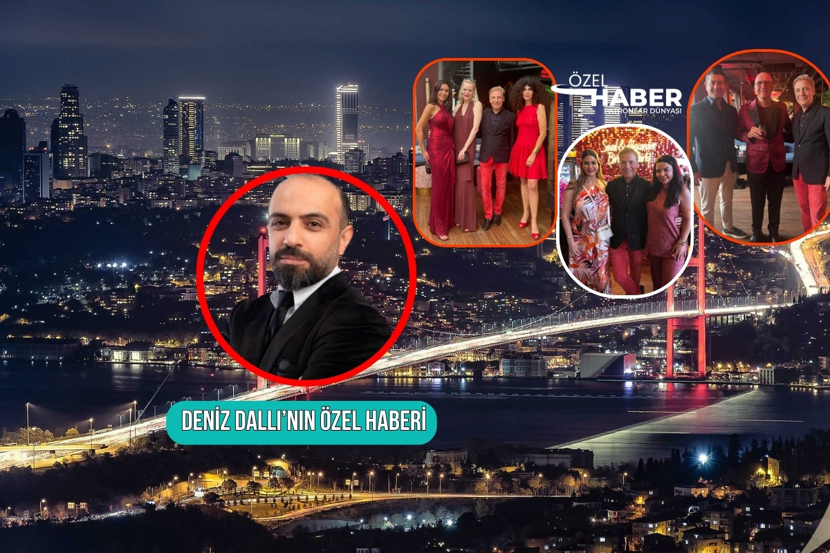 Alman patron Alexander Fackelmann 70’inci yaş gününü İstanbul’da kutladı