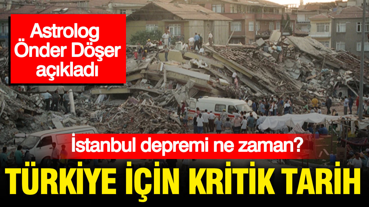 Astrologun Açıklamaları: İstanbul’da Büyük Bir Deprem Bekleniyor Mu? Türkiye İçin Önemli Tarihler